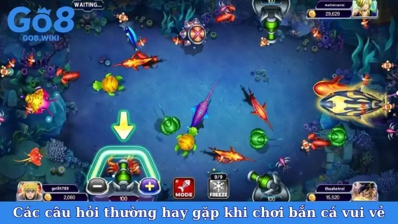 Các câu hỏi thường hay gặp khi chơi bắn cá vui vẻ