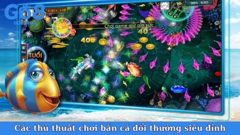 Các thủ thuật chơi bắn cá đổi thưởng siêu đỉnh