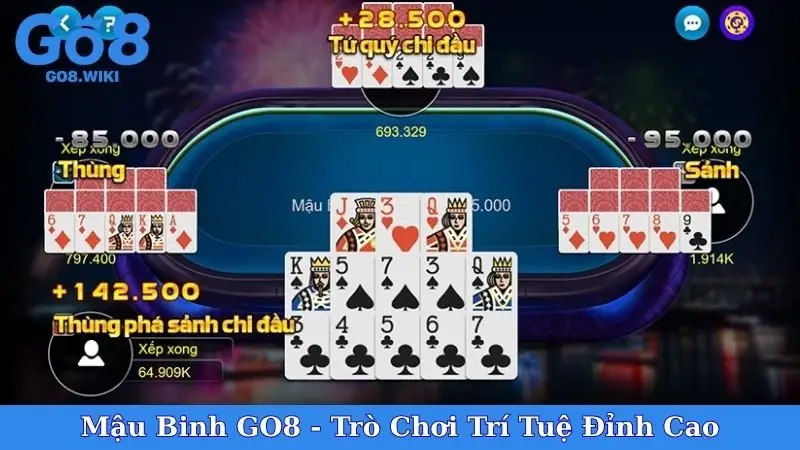 Mậu Binh GO8 - Trò Chơi Trí Tuệ Đỉnh Cao