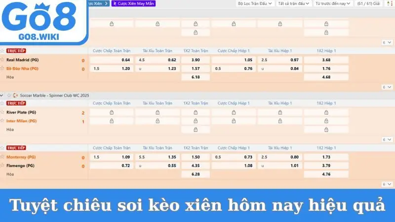 Tuyệt chiêu soi kèo xiên hôm nay hiệu quả